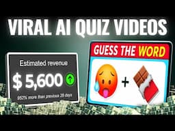 How to Make VIRAL Faceless Quiz Videos for MILLIONS of Views (With AI)