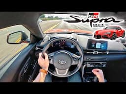 What It's Like to Live with a 2024 Toyota Supra 3.0 Manual (POV)