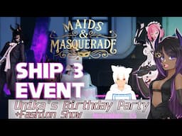 Maids and Masquerade - Unika's Birthday Party || PSO2 NGS Event - Ship 3