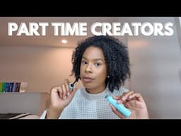 The cheat code to balancing a full-time job with content creation | GRWM