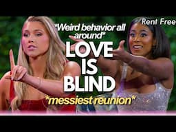 Love is Blind the MESSIEST REUNION💀weird behaviour all around🙄