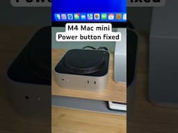 I fixed the Mac mini power button