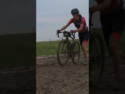 Pete Stetina Unbound 2023 mud 🤪#unbound #gravelcycling #gravelride #cycling #cyclinglife #endurance