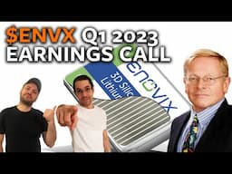 Enovix Q1 2023 Earnings Call LIVE