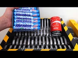 Esto Pasa Cuando Trituras Coca Cola y Mentos! Experimento Casero