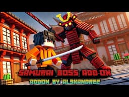 New Boss Mod Minecraft Pe 1.21 | Samurai Boss Add-On - Minecraft Bedrock Survival Mod