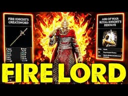 THIS FIRE KNIGHT BUILD IS BROKEN! ELDEN RING 1.16