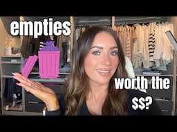 Are they worth the money?? Product Empties