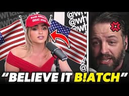 Andrew Is INSULTED By Undercover MAGA Feminist?!