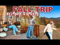 FALL TRIP: Stowe, Salem, and the best fall vibes