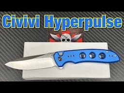 Civivi Hyperpulse button lock flipper knife.  Civivi Holiday Sale info below !