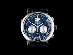 DATOGRAPH UP/DOWN in white gold with a blue dial | A. Lange & Söhne