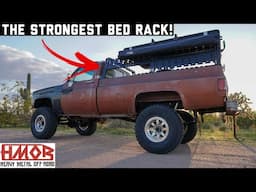 The SquareBody Gets A Heavy Metal Offroad Bed Rack!