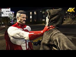 GTA 5 - Omni-Man VS Ghostface