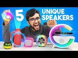 TESTING 5 AMAZING BLUETOOTH SPEAKERS ! (REALLY FUN)