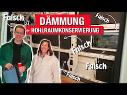 DÄMMUNG & HOHLRAUMKONSERVIERUNG im Kastenwagen | FALSCH gemacht? 🤷‍♂️😱🤔 | Armaflex VANUE Sprühwachs?