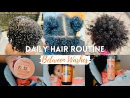 How To Maintain Natural Hair Between Wash Days | BABY/TODDLER HAIR CARE