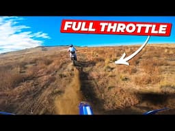 Full Throttle 2-Stroke Desert Racing | On Board With Josh Knight 2023 Black Rock Reaper