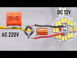 AC to DC Converter  Circuit Without Transformer | 230V to 12 V DC Circuit