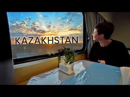 30 HOURS on a TRAIN Across KAZAKHSTAN | Aktau to Shymkent