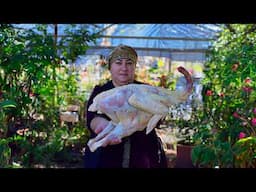 Huge Delicious Turkey Recipe | Autumn in Our Village