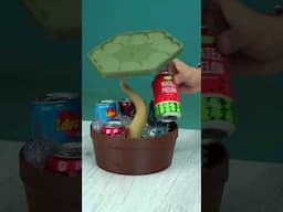 Tree Balancing Game for Empty Drink Cans