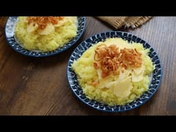 Tự làm xôi xéo từ A đến Z đơn giản, dẻo mềm lâu | Vietnamese sticky rice with mung beans