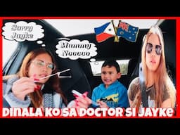 PINA SWAB SA DOCTOR SI JAYKE + MAY PNEUMONIA NA SAKIT