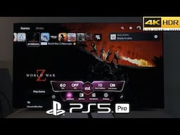 World War Z Aftermath PS5 Pro Gameplay With LG Oled TV 4K HDR 60FPS