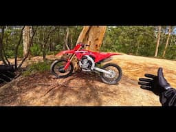 Exploring new Trails on My 2023 CRF250r //  MotoVlog Ep1