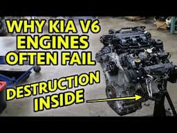 BRUTAL Kia Sorento Lambda II V6 Engine Failure! Are These ANY Better Than The 4-Cylinder?