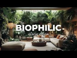 Biophilic Interior Design : Why Nature is the Best Decor for Your Home