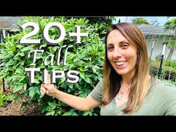 Best FALL Garden Tips from Florida Gardeners