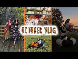 MD Renaissance Festival, Outdoor Movie Night, Pumpkin Patch 🍂 Oct 2024 Vlog