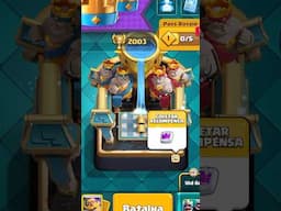 NOVO LADDER 2v2 no CLASH ROYALE SHORTS #clashroyale #2v2