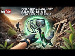 Exploring an Abandoned Silver Mine with the GreenRex Rex-8 Metal Detector: Beginner’s Review!