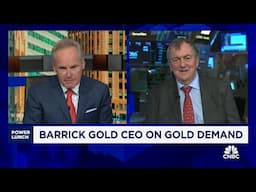 Barrick Gold CEO: Here is what's driving the price of gold lately