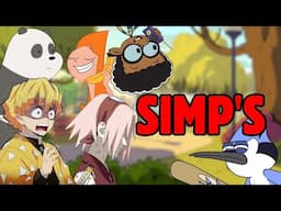 los personajes MÁS SIMP'S de la animación