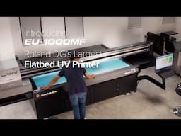 Experience Rapid Board Printing with the EU-1000MF Flatbed UV Printer