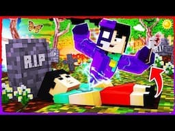 Minecraft - WE BECOME PURPLE GUY!