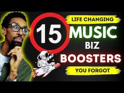 15 Ways To Boost Your Music Career (That You're Not Doing)