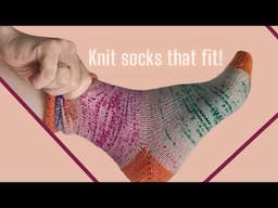 The 3 most important things to know for perfect fitting socks