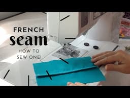 ✅Sew Tips- How To Sew A French Seam