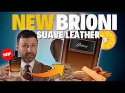 NEW Brioni Eau de Parfum Suave First Impressions - Smooth Suede Leather!