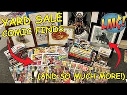 Yard Sale Finds, Original Art, and So Much More! A Fall Comic Book Roundup!