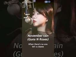 (+4key up) November Rain - Guns N' Roses cover | Bubble Dia