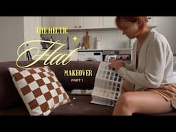 THE Hectic Flat Makeover |  part 1 ✨ vlog