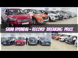 U Cannot Miss This Vlog - Record Breaking Price from Saini Hyundai | 35 + Used Cars with Warranty