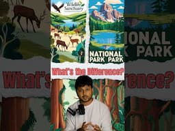 🤔National Park or Wildlife Sanctuary? Know Before You Go🌳🌳🔥