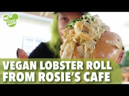 Vegan Lobster Roll from Rosie's All-American Cafe at Hollywood Studios